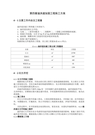 土石方爆破工程方案