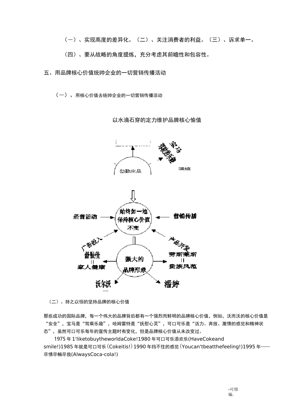 品牌核心价值及品牌定位_第3页