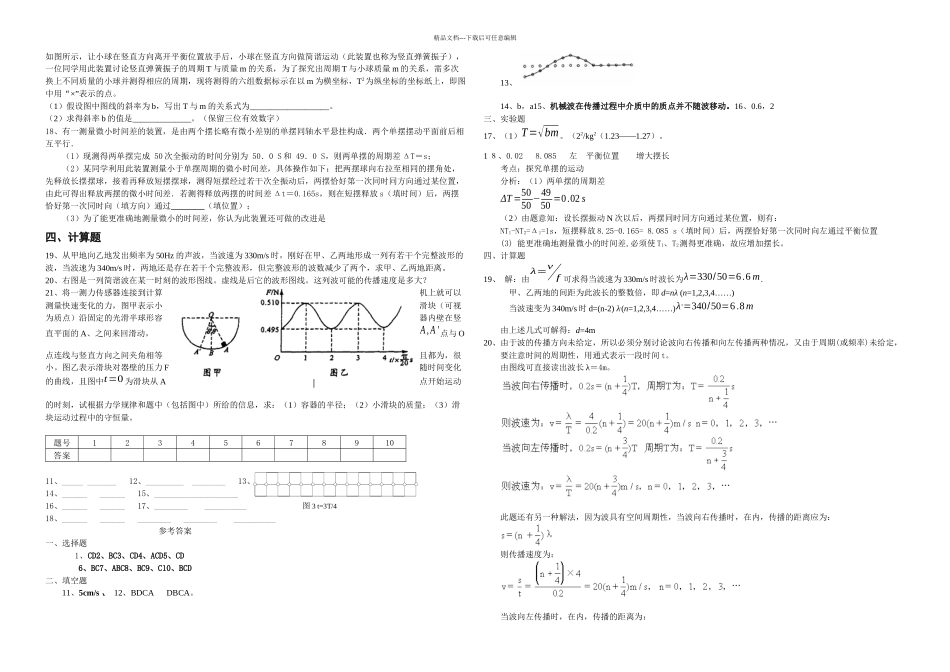 机械振动与机械波_第2页