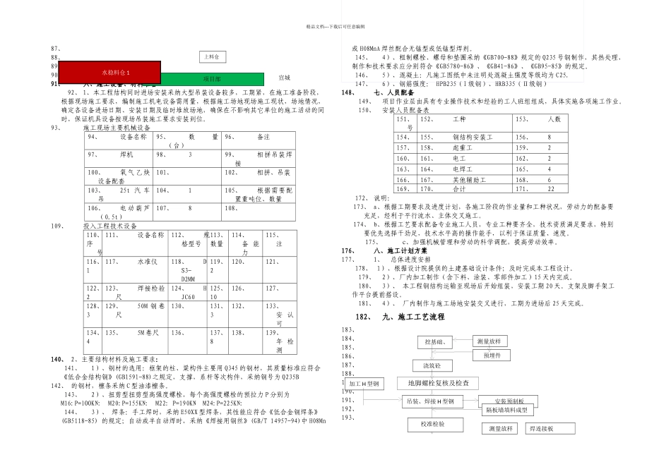 料仓防雨棚安装专项方案_第3页