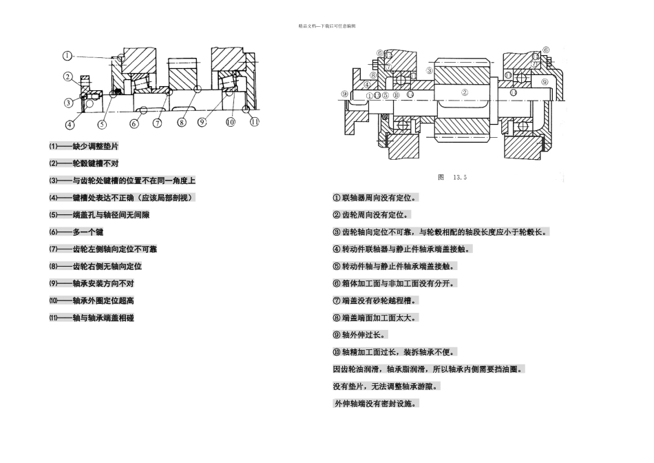 机械设计轴承改错题_第3页