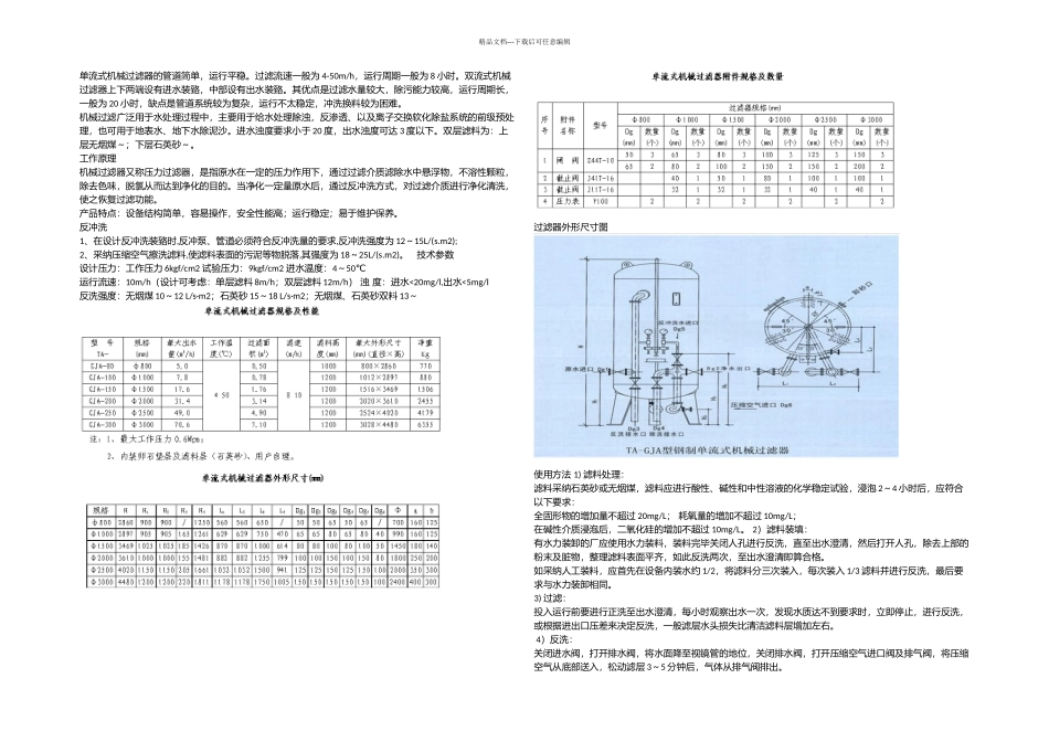 机械过滤器类型及原理详解_第1页