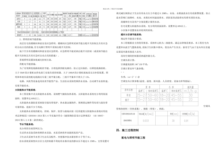 机电工程节能专项施工方案_第2页