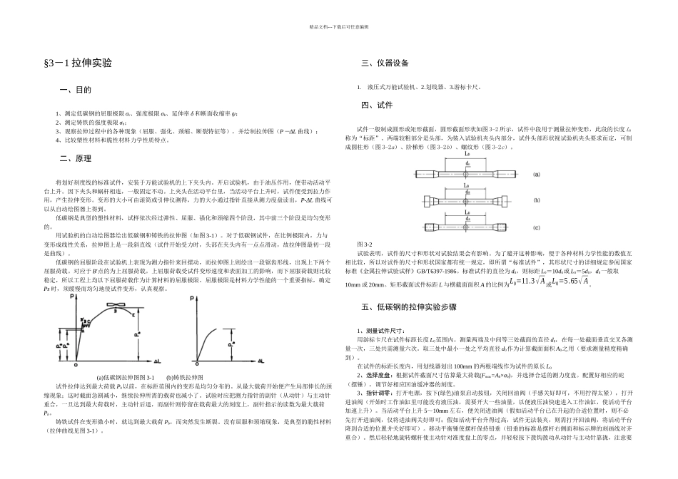 材料力学实验_第1页