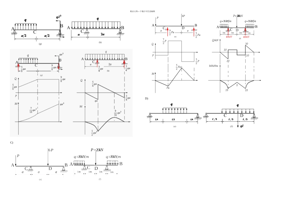 材料力学习题环境给排水_第2页