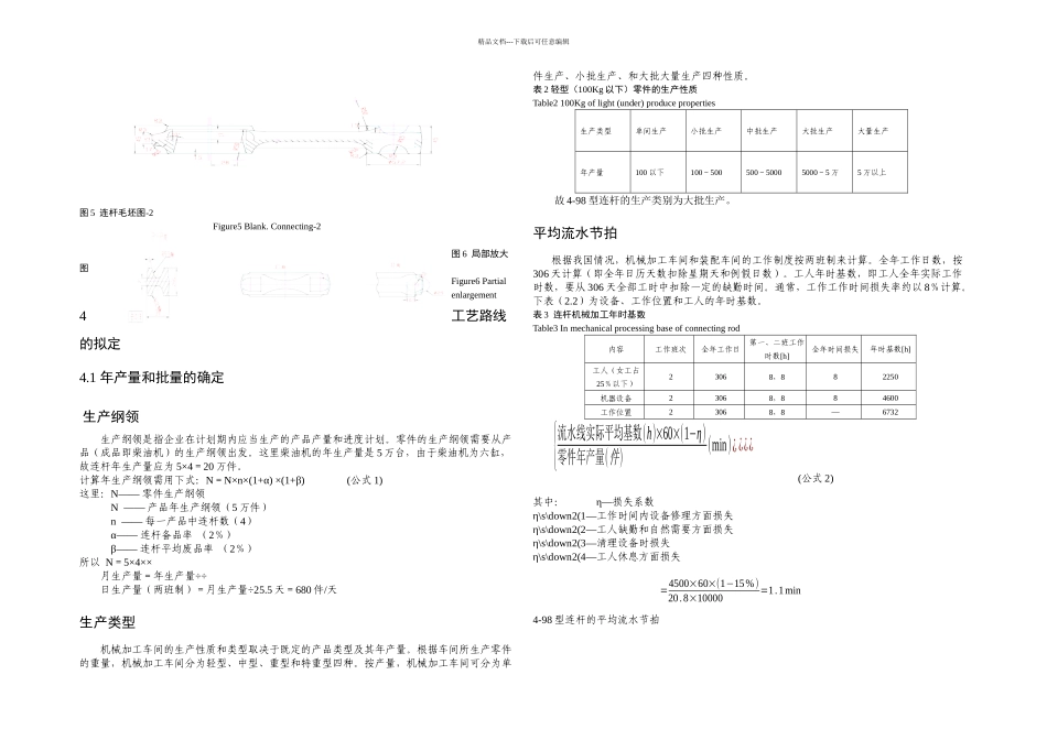柴油机连杆加工工艺及铣螺栓座面夹具设计毕业论文_第3页
