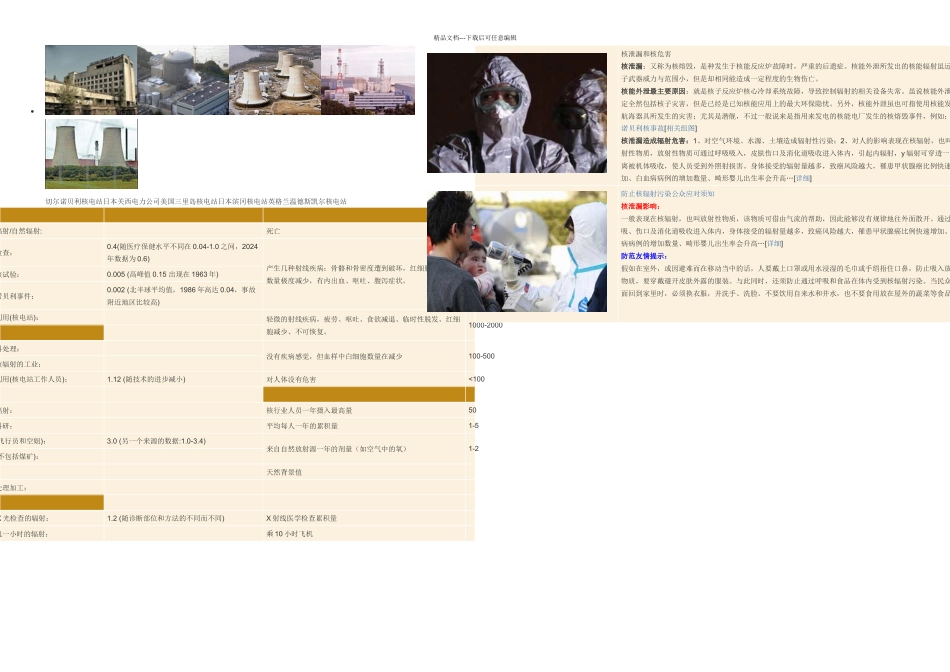 核辐射对人体健康的危害_第3页