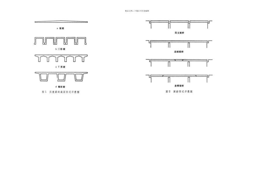桥梁工程教材及结构简图_第1页