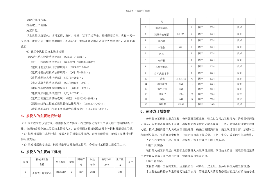 桩基施工方案汇编_第3页