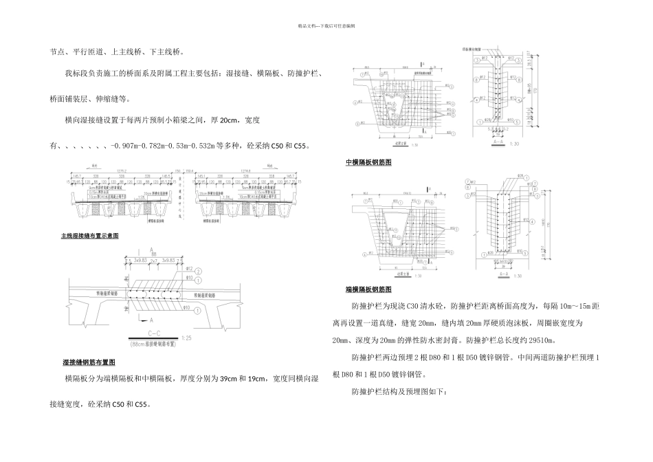 桥面系及附属工程专项施工方案_第2页