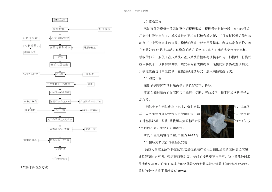 梁体预制施工工艺标准_第3页