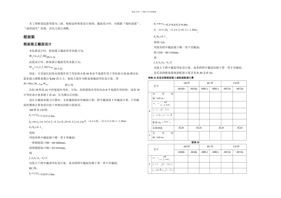 梁板柱配筋计算书_第1页