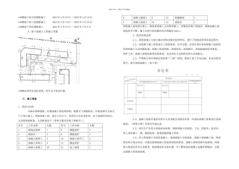 楼±以下砼工程施工方案_第3页