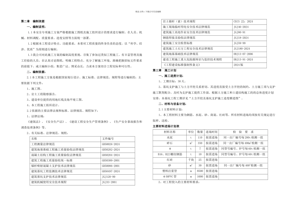 楼地下室土石方开挖及边坡支护专项方案_第3页