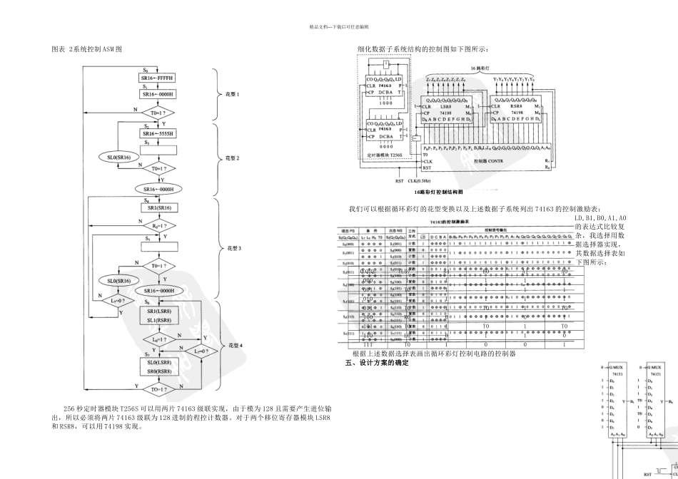 正文路循环彩灯控制电路的设计_第2页
