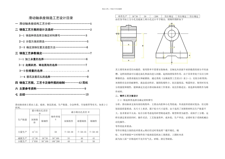 段晗滑动轴承座工艺设计_第2页