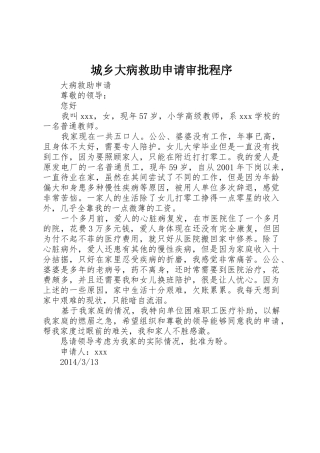 城乡大病救助申请审批程序_1