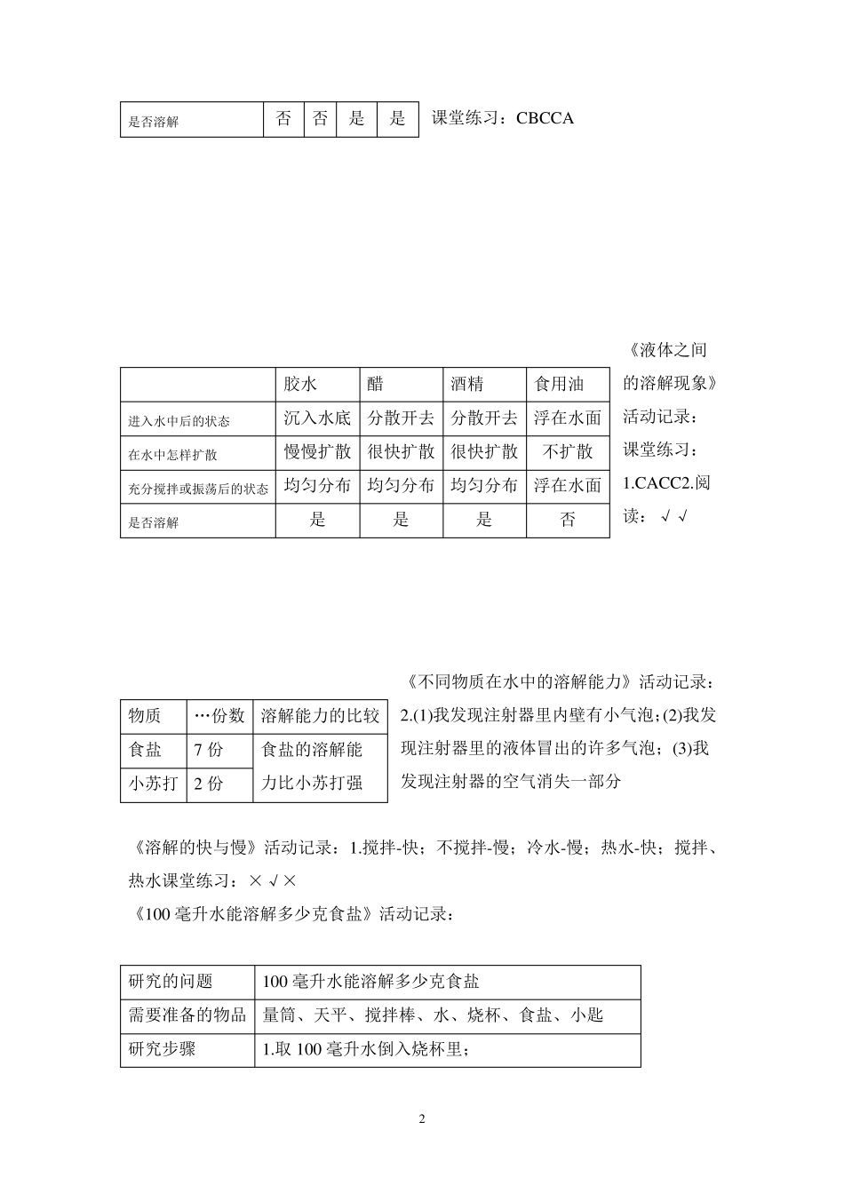 四年级上册科学作业本答案_第2页