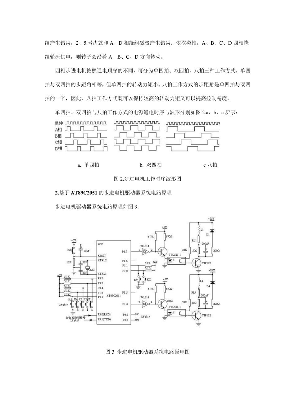 四相步进电机原理与程序_第2页