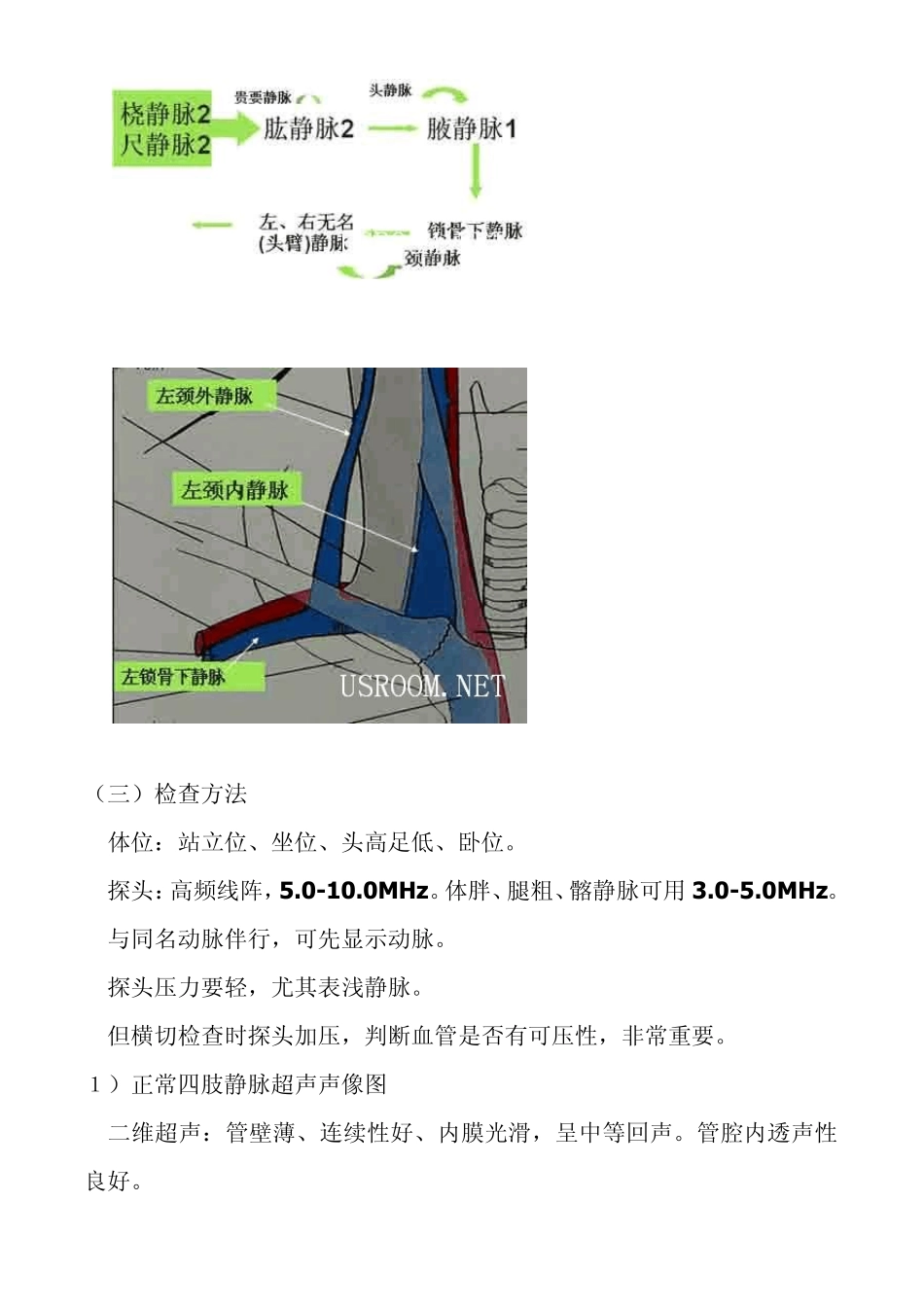 四肢静脉的彩色多普勒超声_第2页