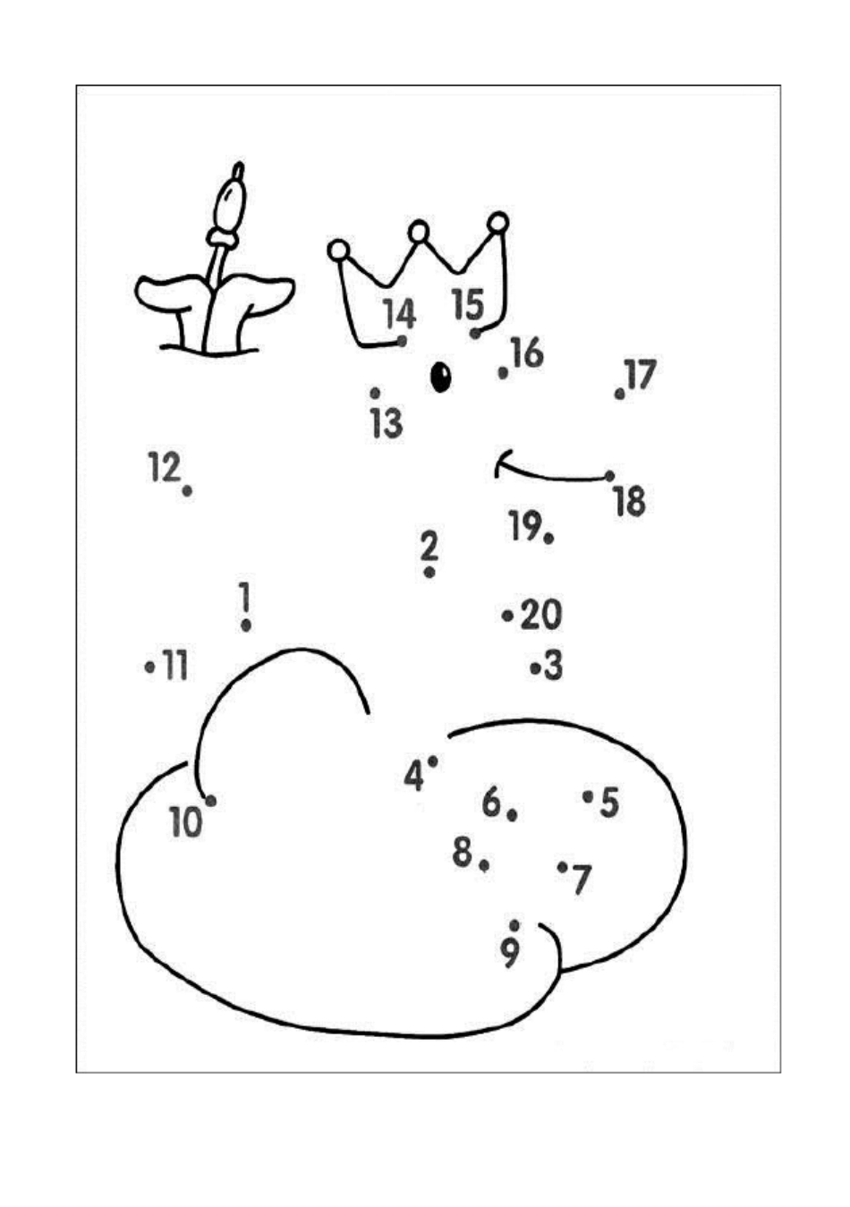学前儿童练习数字120连线_第2页