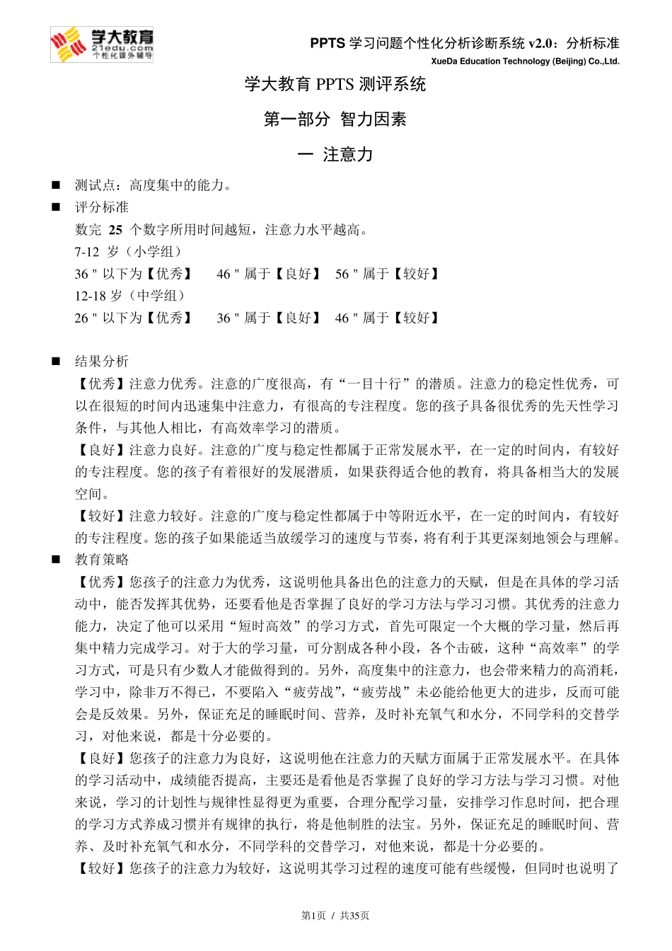学大教育PPTS测试_第1页