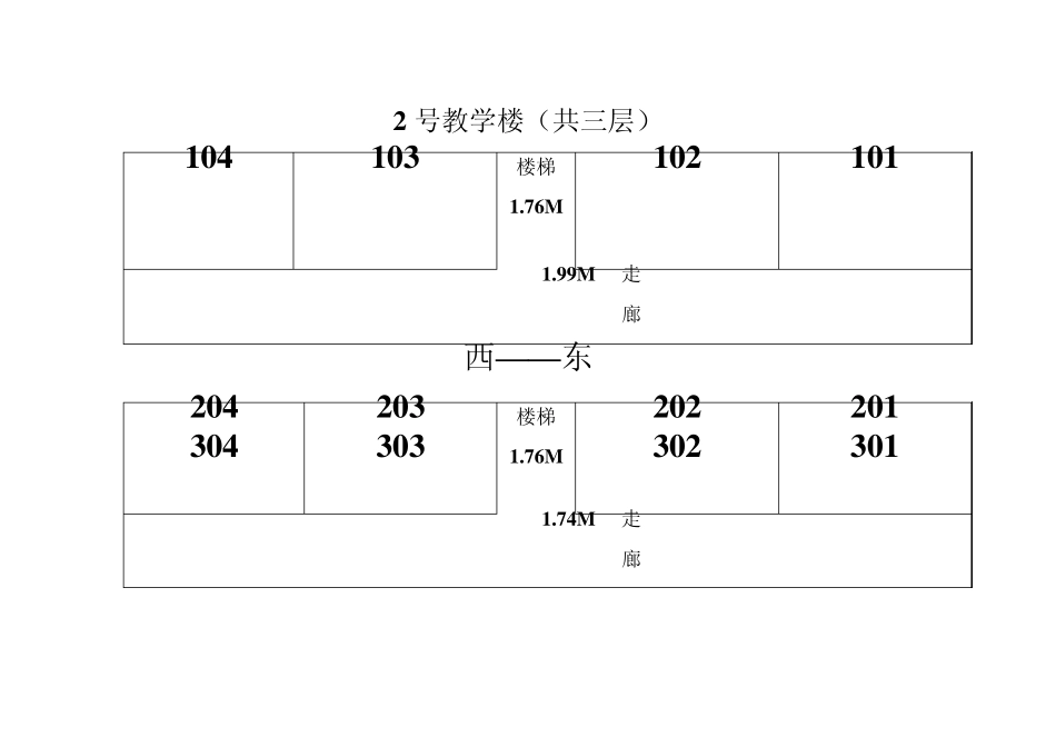 学校建筑物消防疏散示意图_第3页