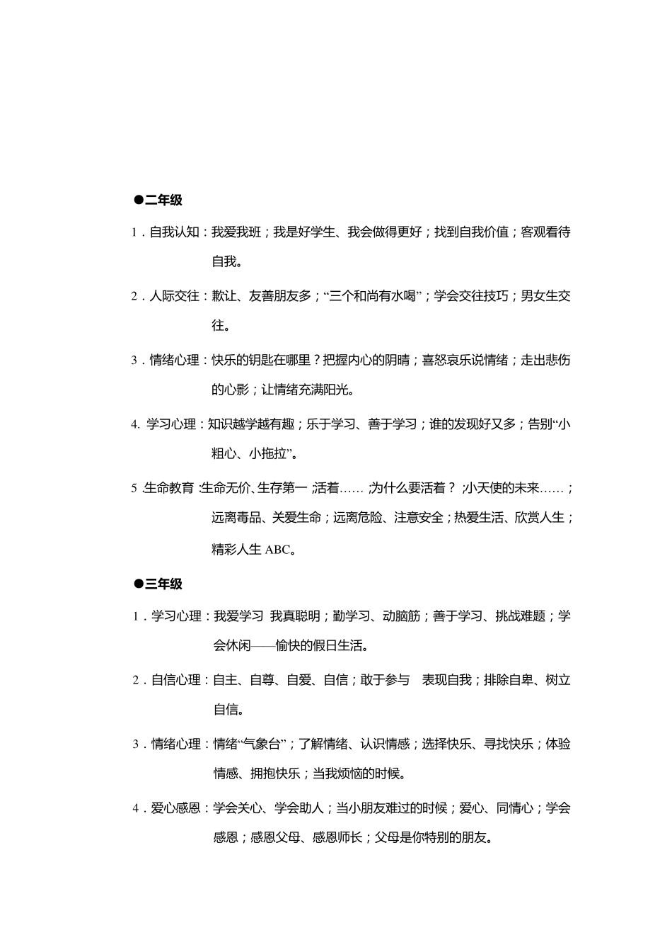 学校心理健康教育课程设置_第2页