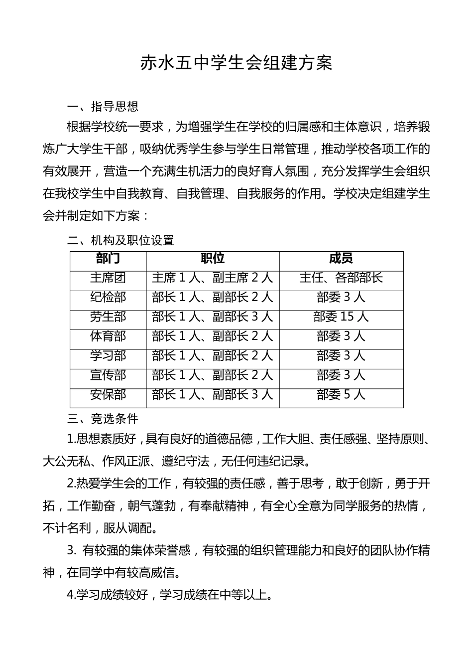 学生会组建方案_第1页