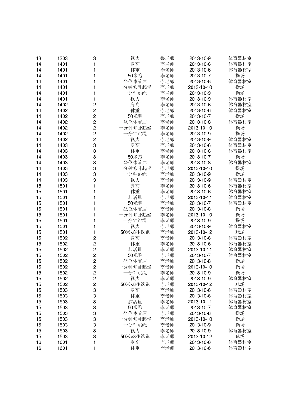学生体质健康测试环境_第2页