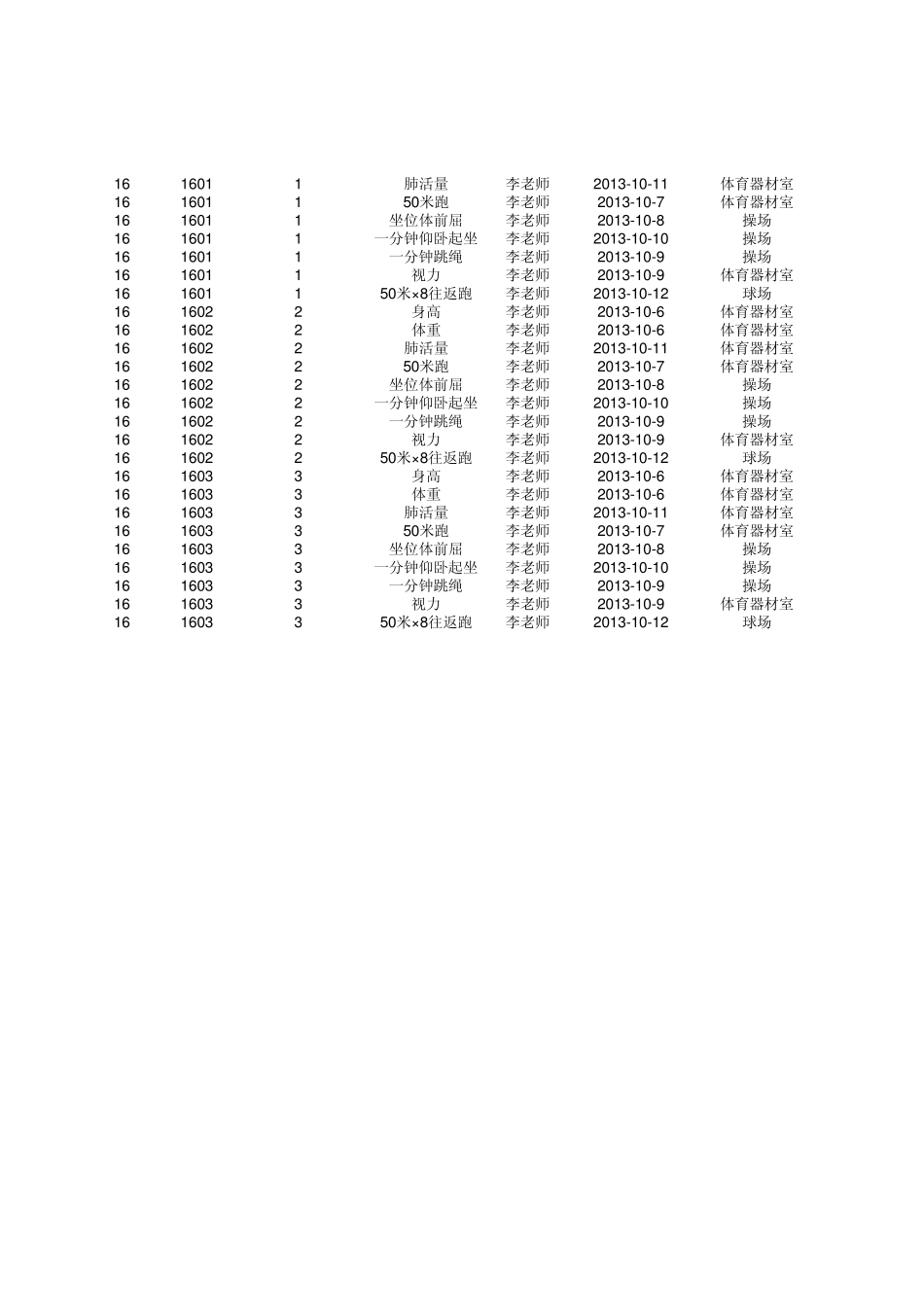 学生体质健康测试环境_第3页