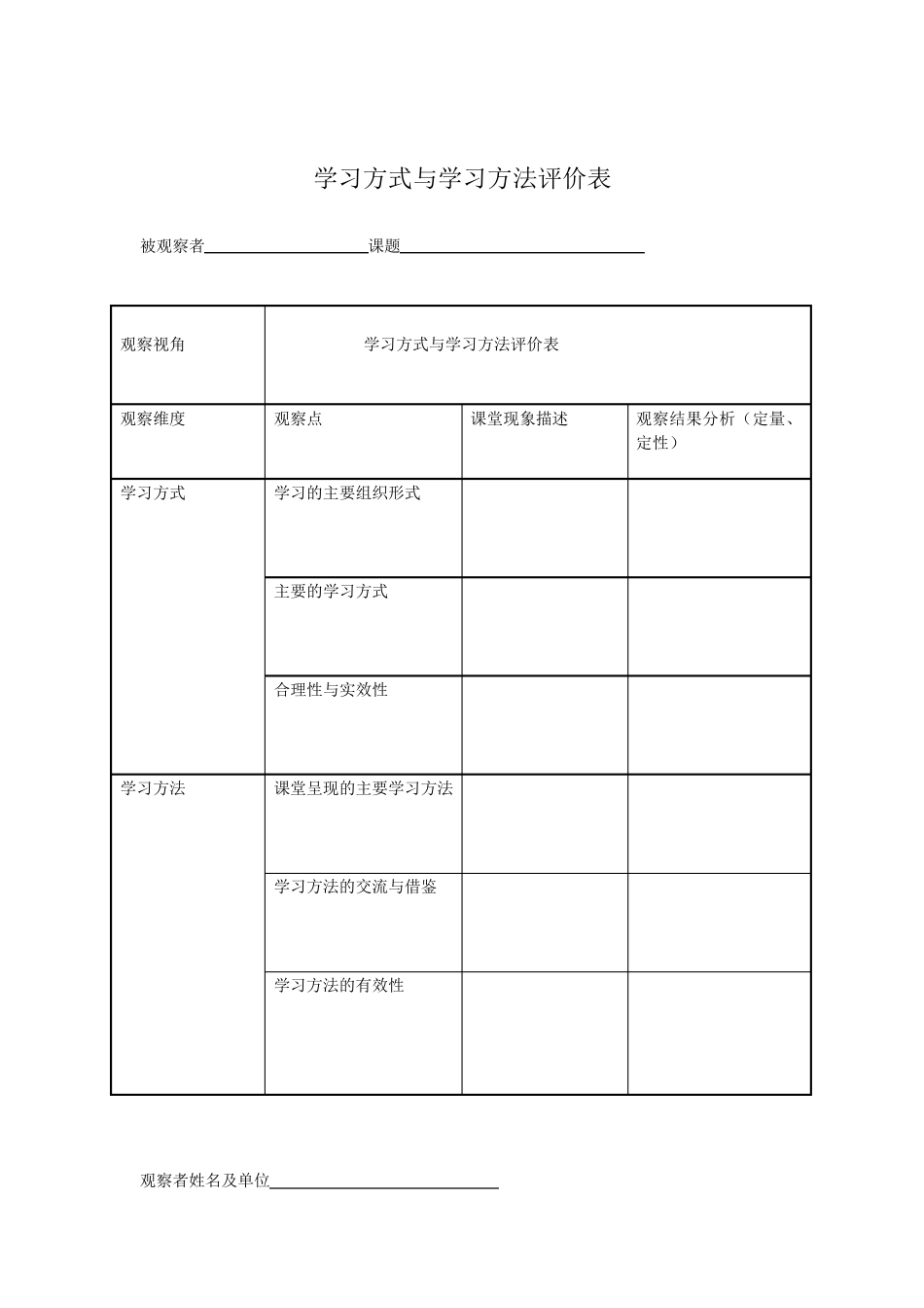 学生维度观察量表_第3页