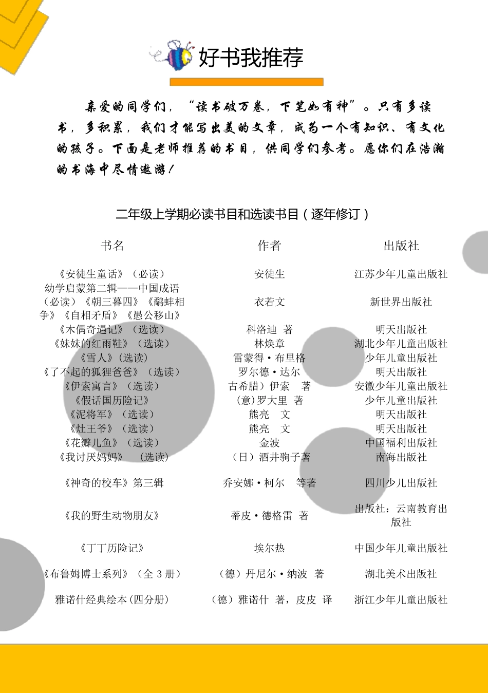 学生课外阅读记录卡_第1页