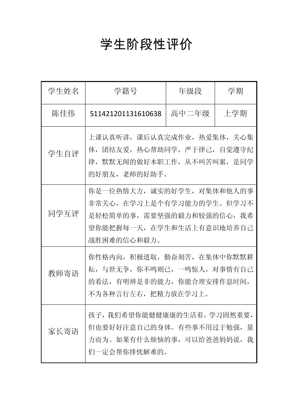 学生阶段性评价_第3页
