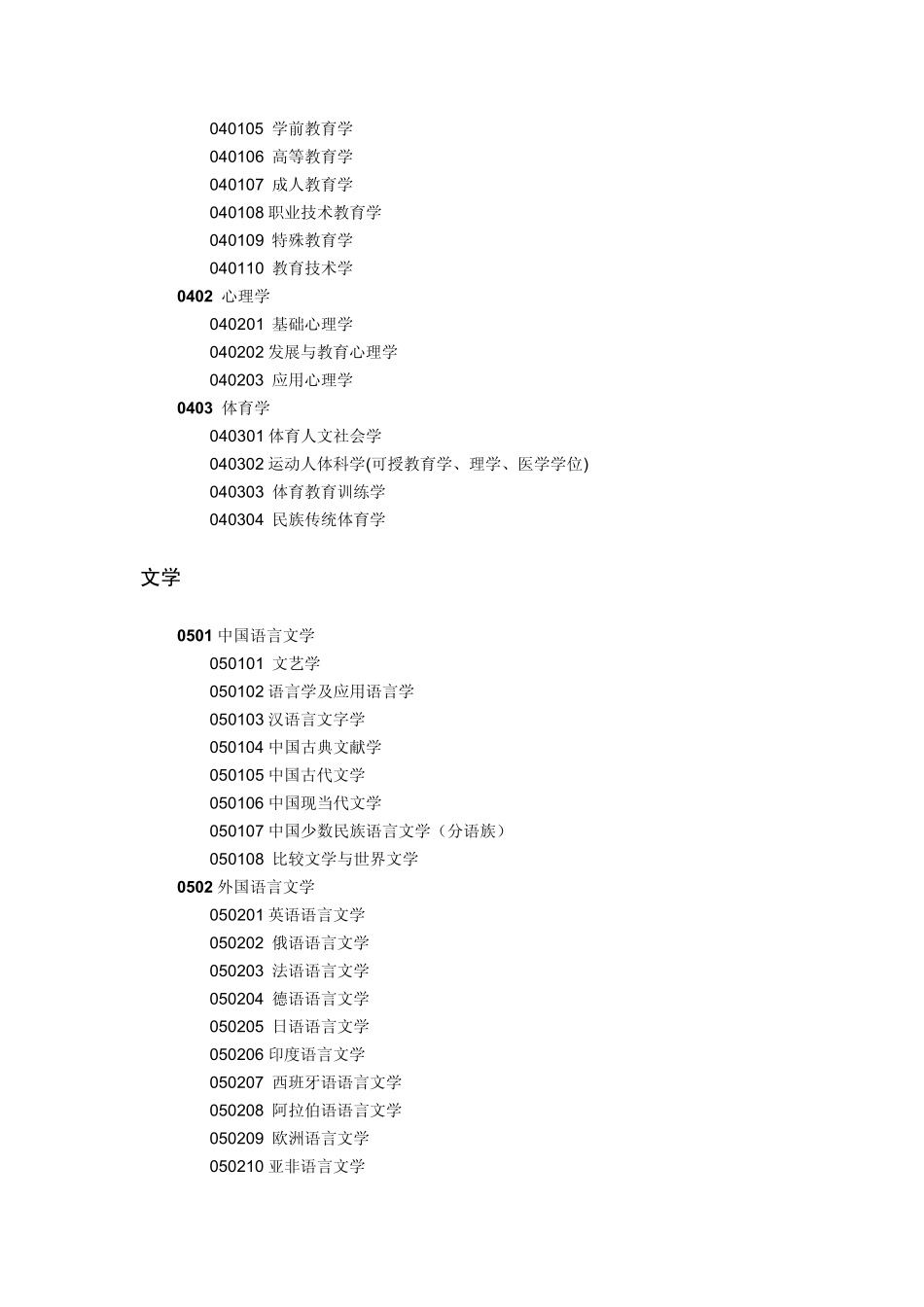 学科具体分类和名称_第3页