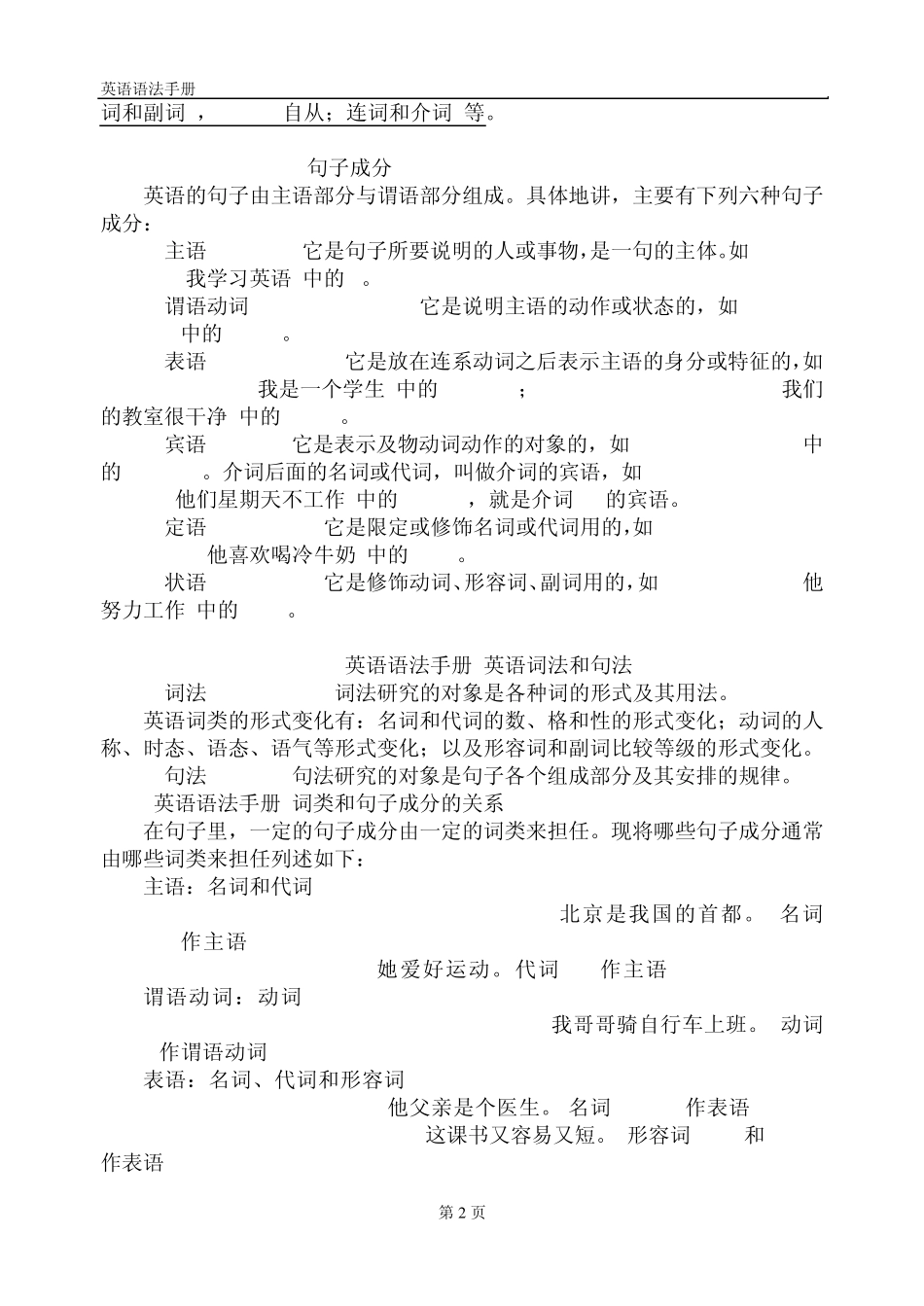 学英语必看英语语法手册_第2页