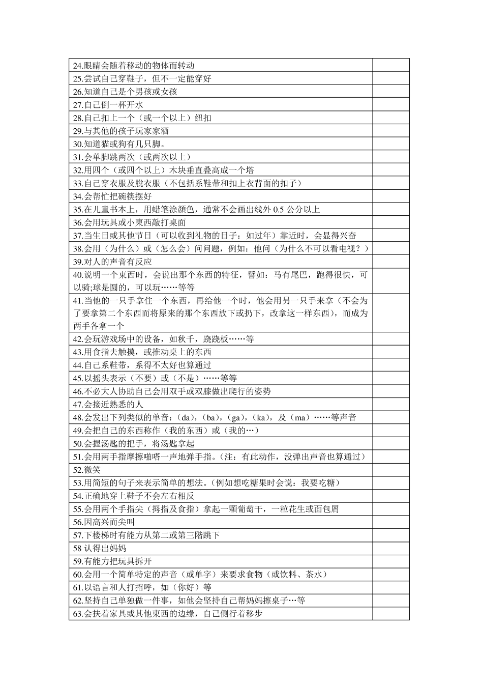 学龄前儿童行为发展量表(CCDI)_第3页