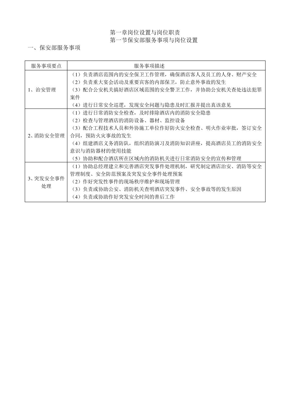 安保精细化管理与服务规范_第1页
