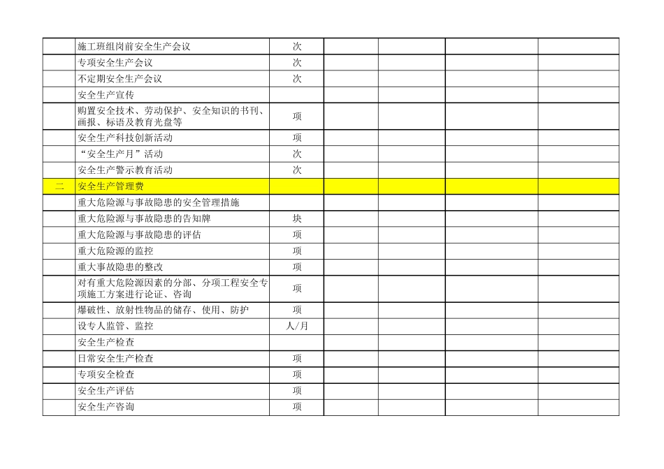 安全、文明、环保措施费使用计划表_第3页