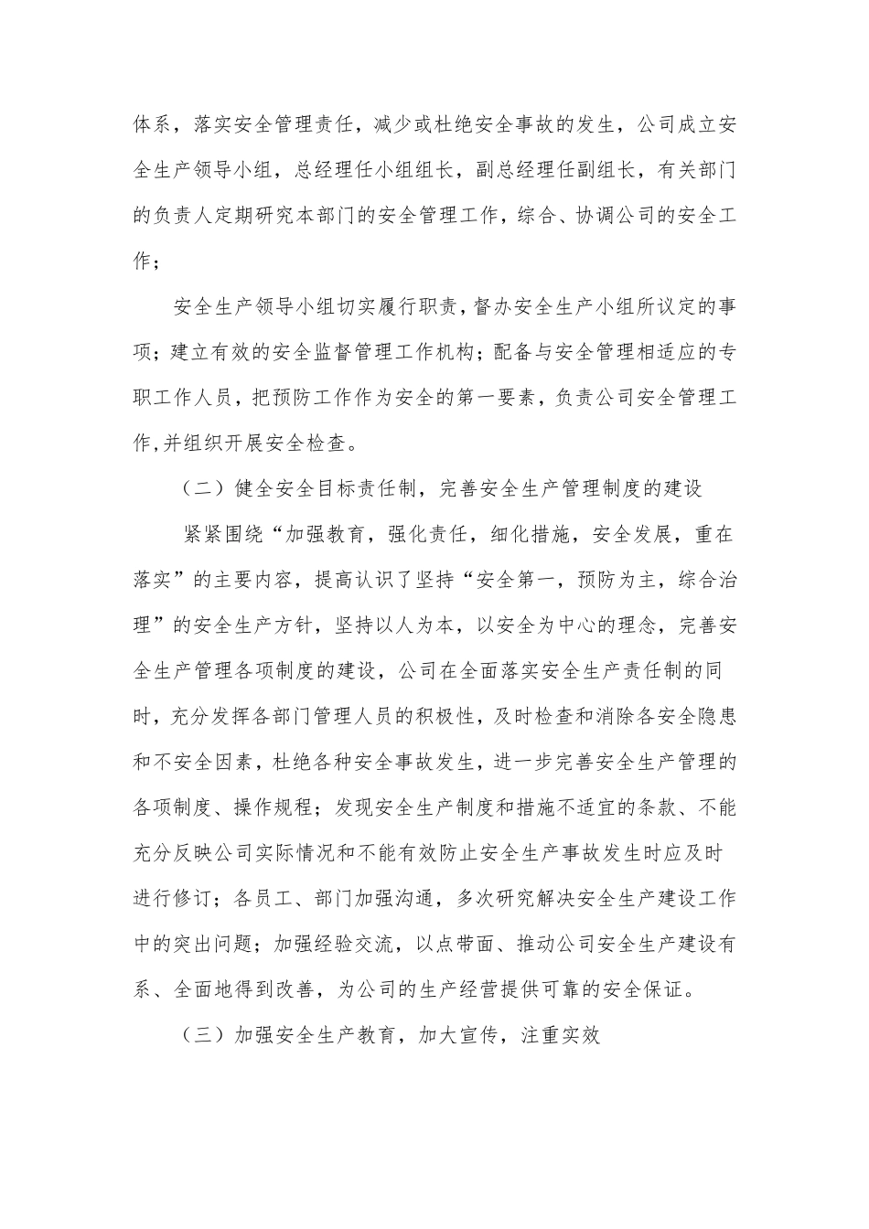 安全副总年度述职报告_第2页
