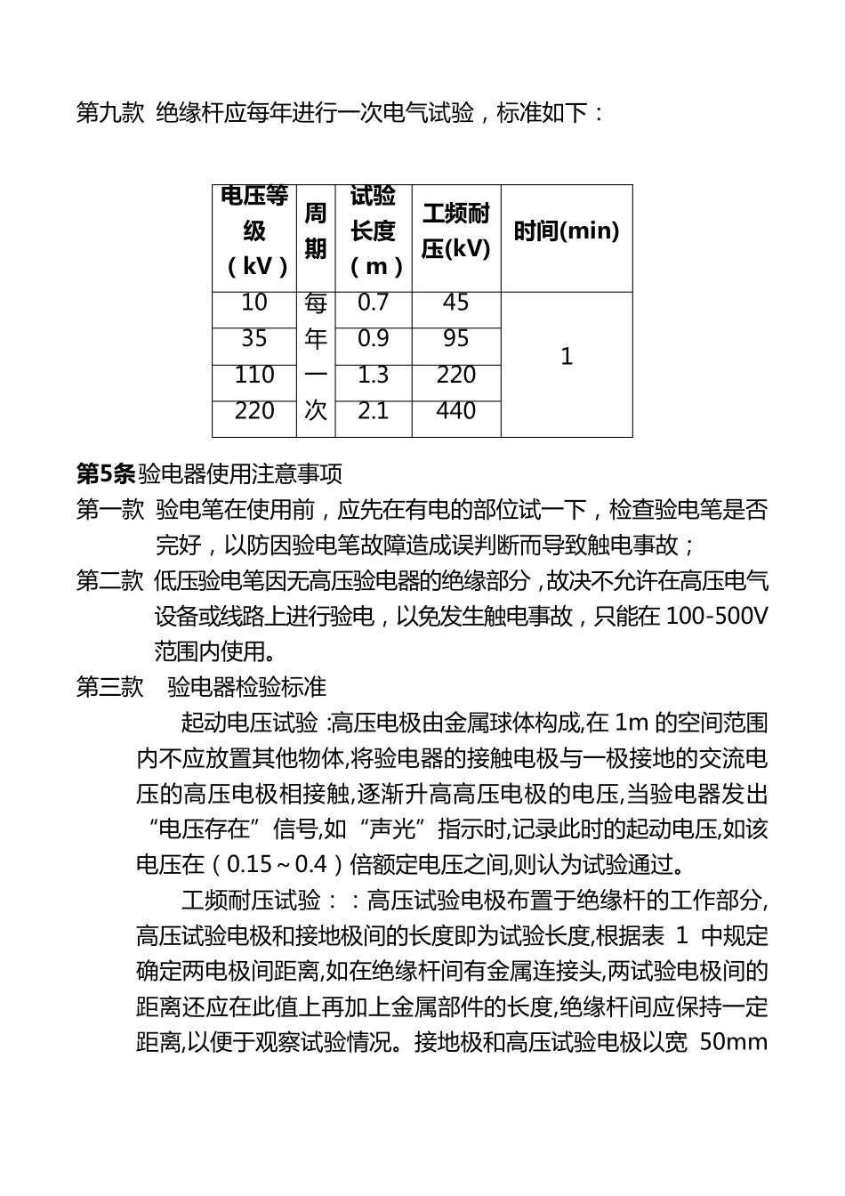 安全工器具检查标准_第2页