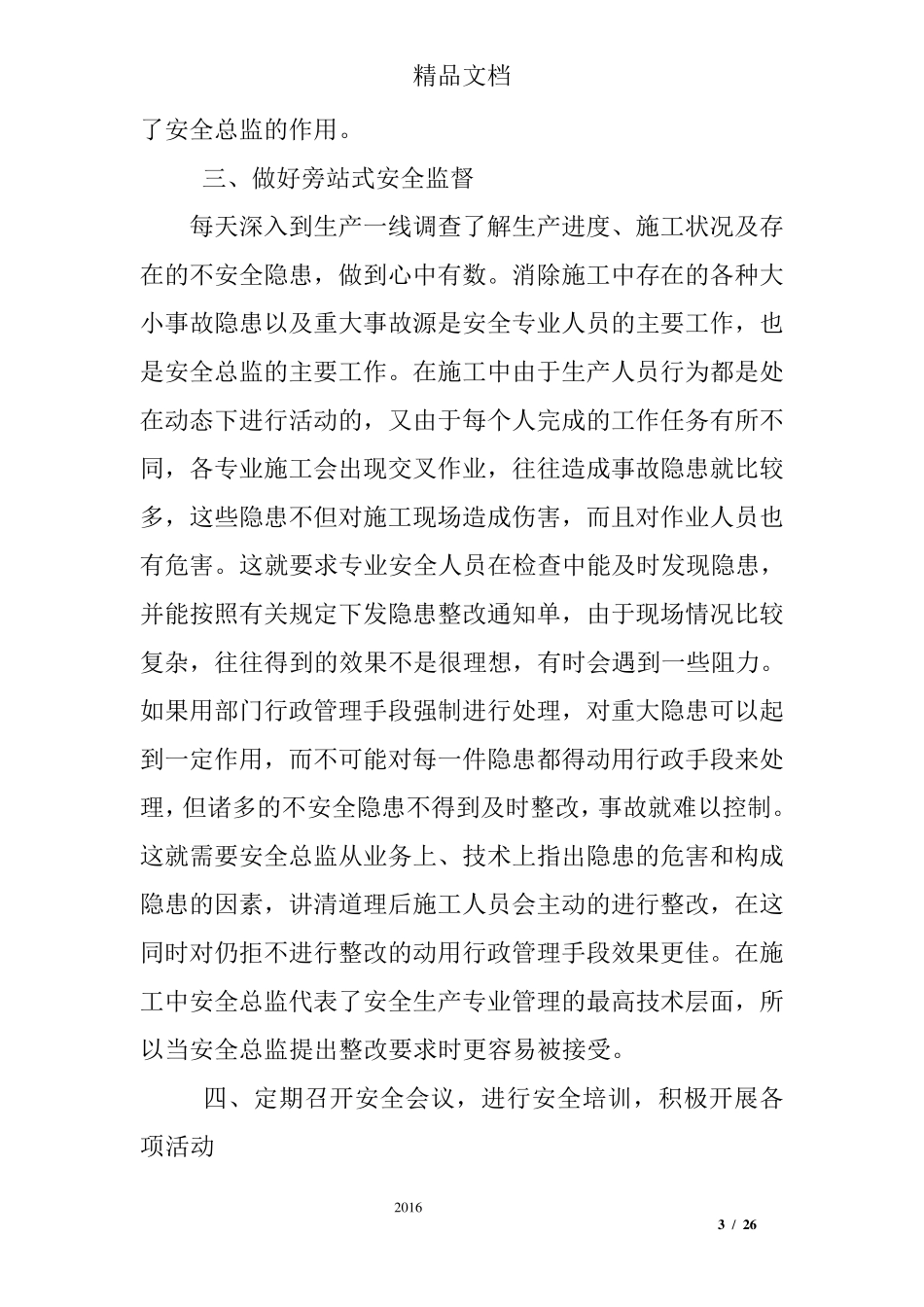 安全总监工作总结_第3页