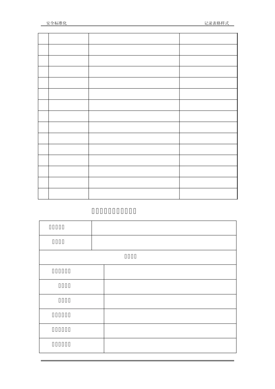 安全标准化记录表格_第3页