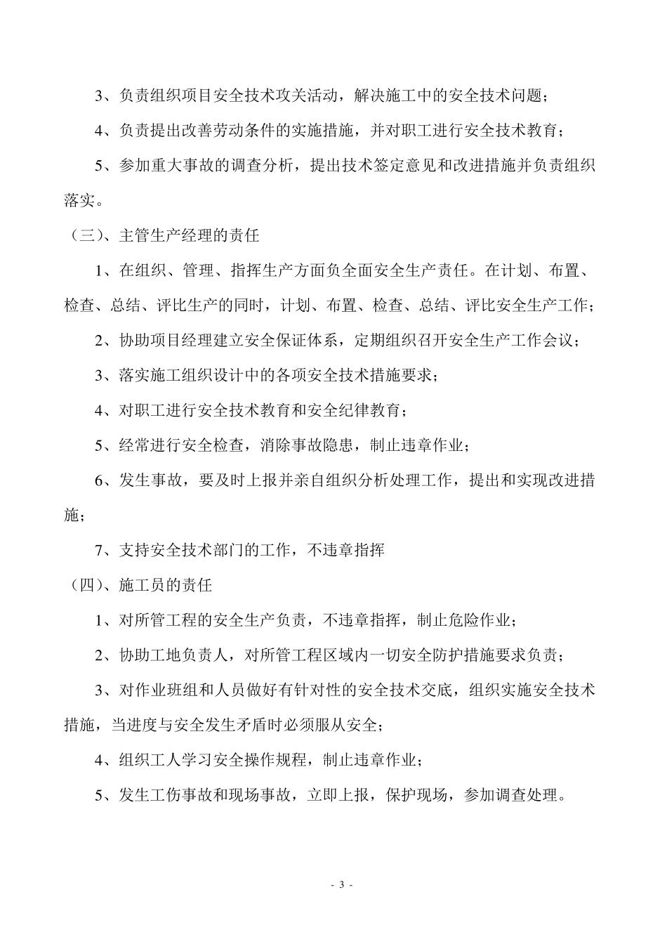 安全生产专项实施方案_第3页