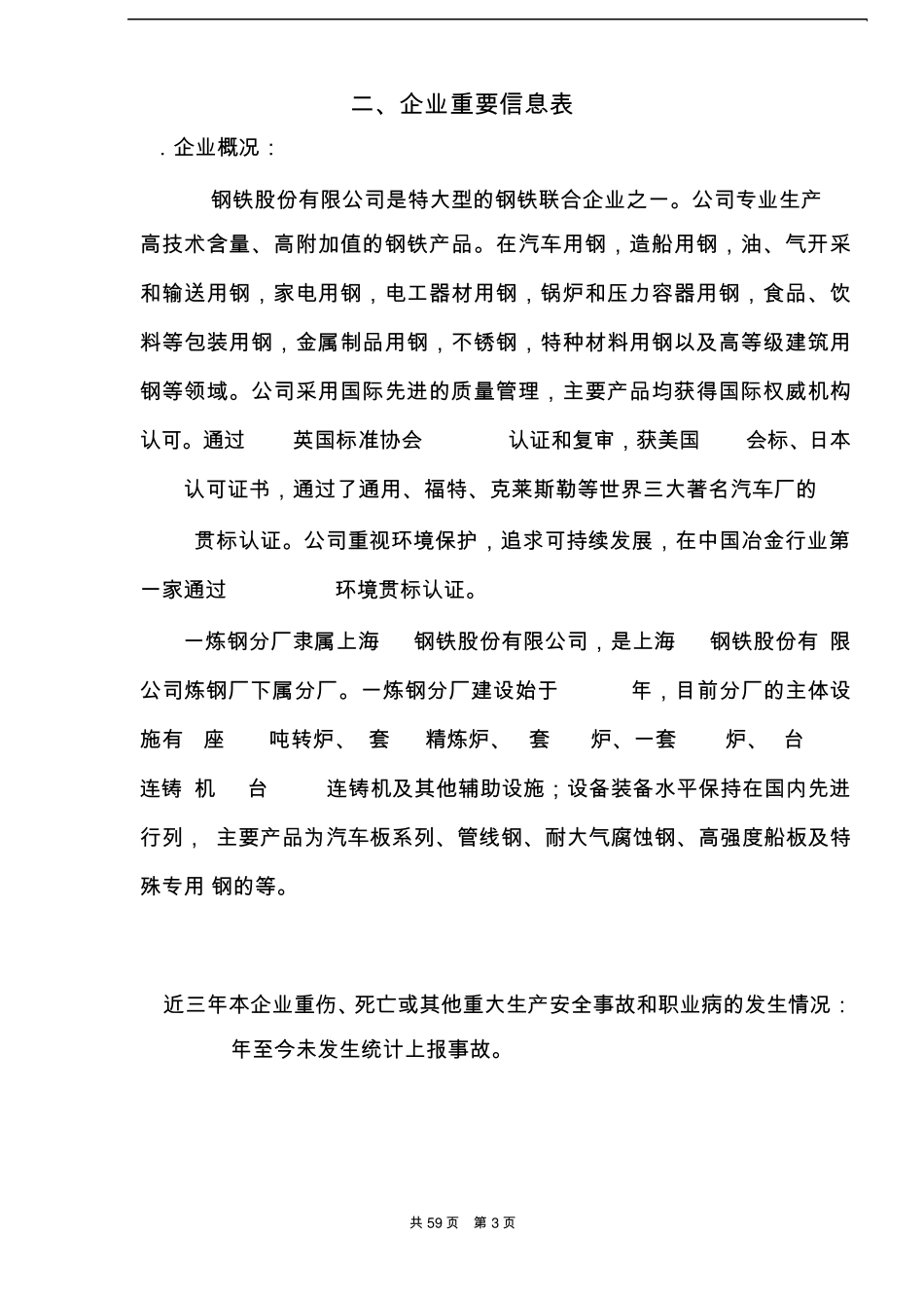 安全生产标准化企业自评报告_第3页