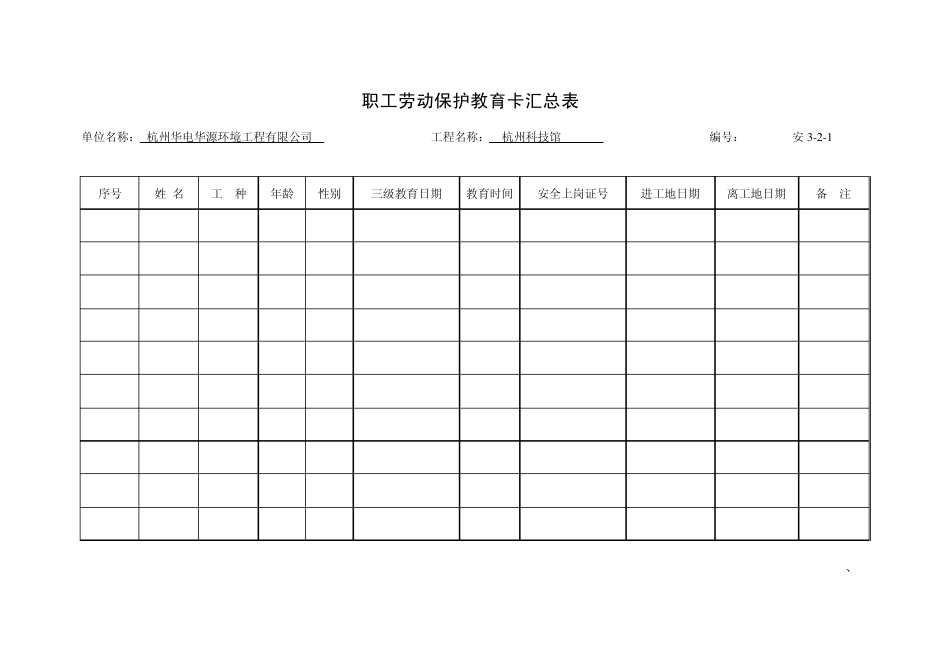 安全生产责任书(三级教育)_第2页
