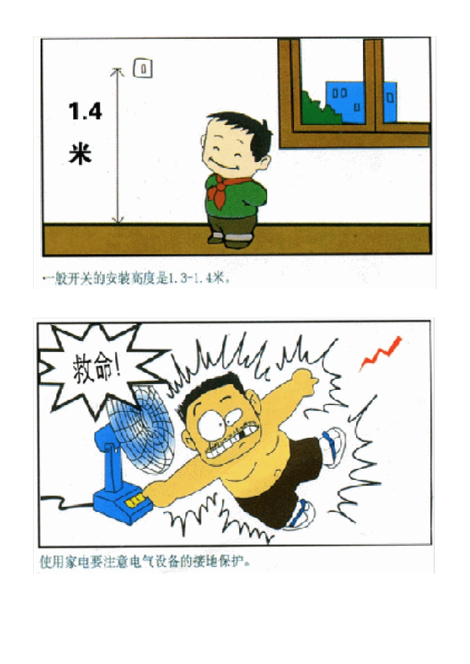 安全用电宣传画_第3页