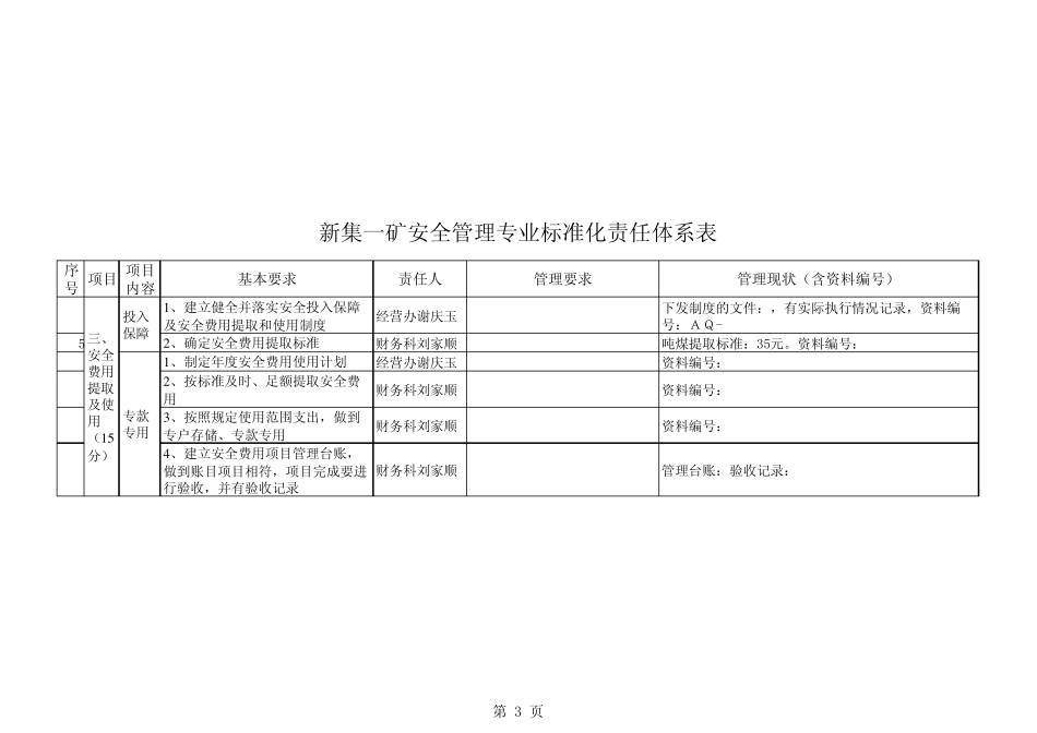 安全管理专业标准化责任体系表20130525_第3页