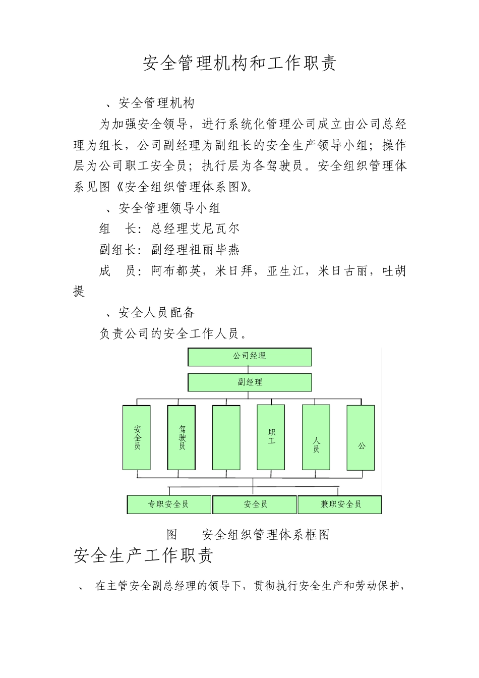 安全管理机构工作职责_第1页