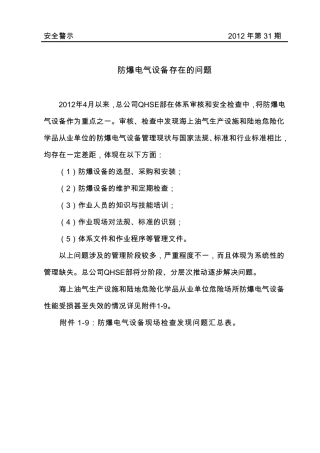 安全警示201231设备防爆问题(含附件)
